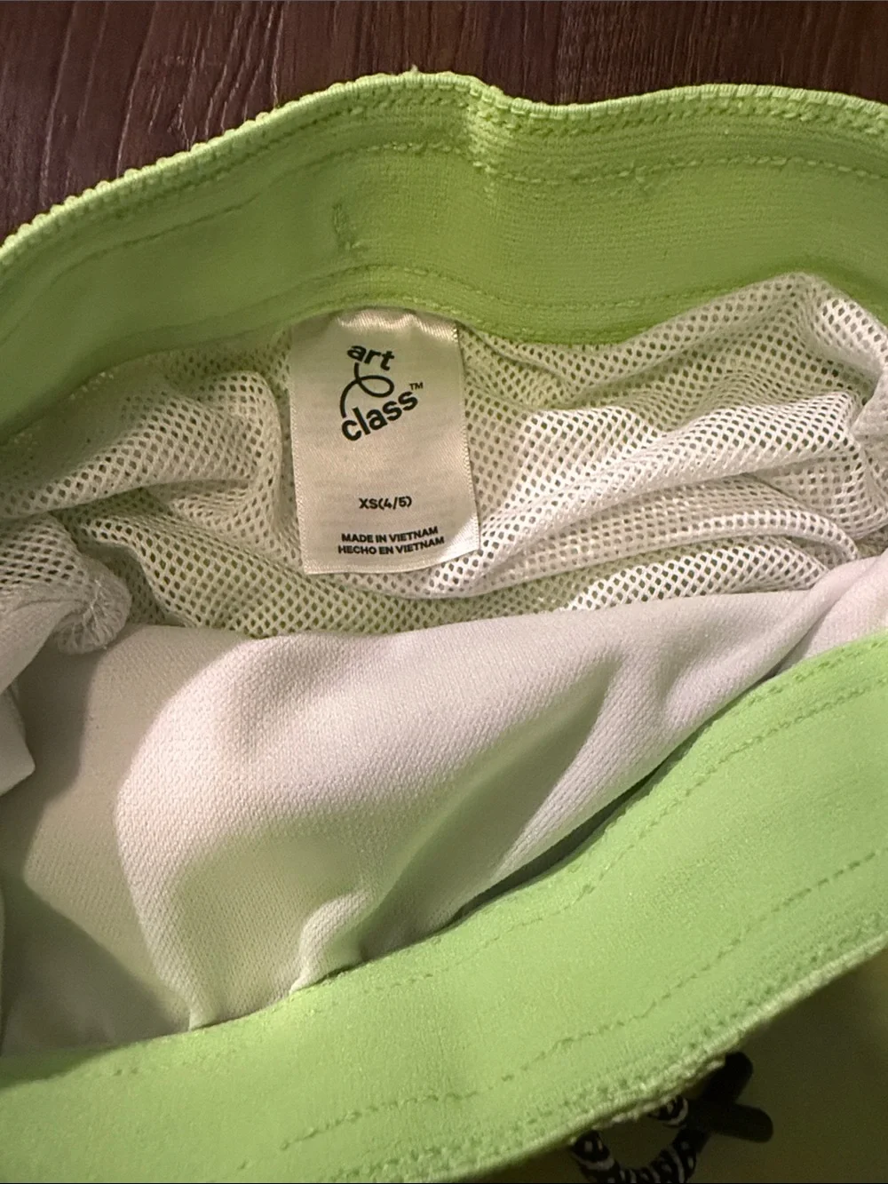 art class Neon Lime Boys' Swim Trunks with Drawstring